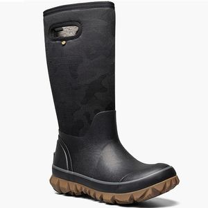 Bogs Women's Whiteout Tonal Camo Winter Boots - Black