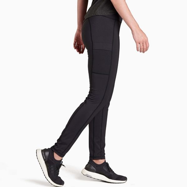 W Toasty Travrse Legging Raven