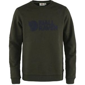 Fjallraven Men's  Logo Sweater - Deep Forest