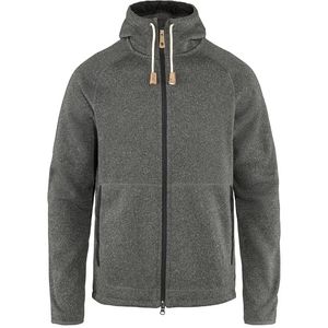 Fjallraven Men's Ovik Fleece Hoodie - Dark Grey