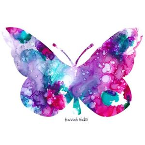 Hannah Hicks Art Cards - Butterfly