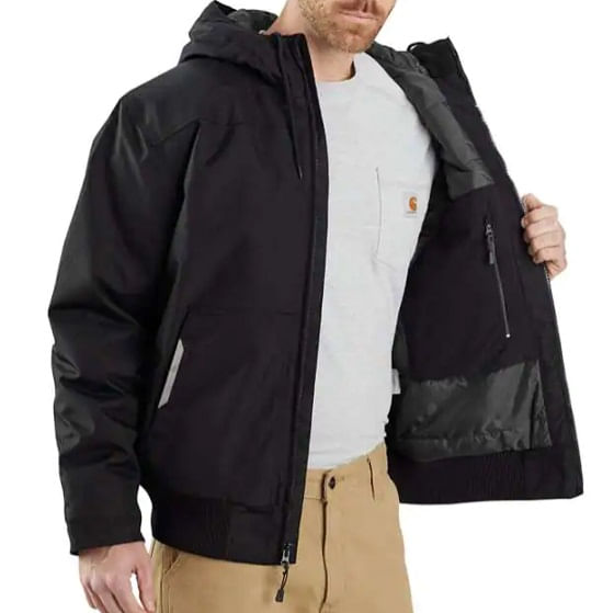 Carhartt Men's Yukon Extremes Loose Fit Insulated Active Jacket, Black,  Small : : Clothing, Shoes & Accessories