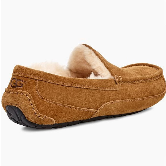 Mens ugg ascot discount slippers on sale