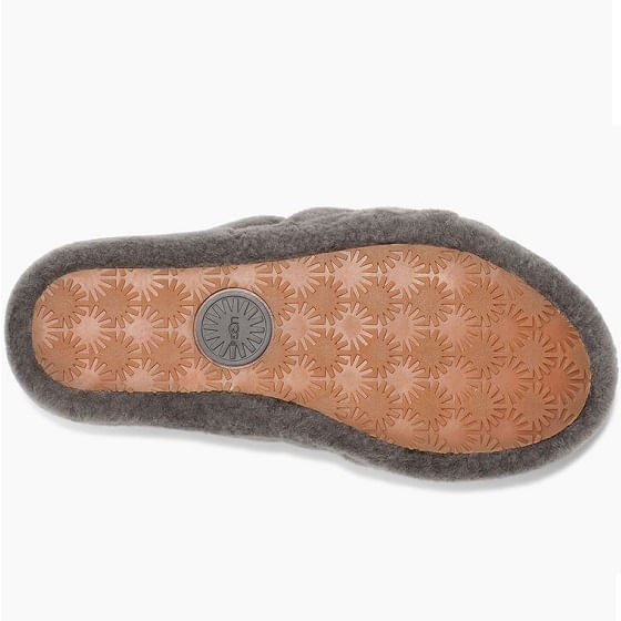 Ugg W Fluff Yeah Slide Charcoal Charcoal - Welcome to Apple Saddlery |  www.applesaddlery.com | Family Owned Since 1972