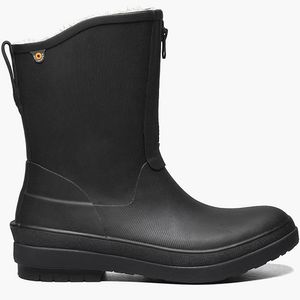 Bogs Women's Amanda II Zip Rain Boots - Black