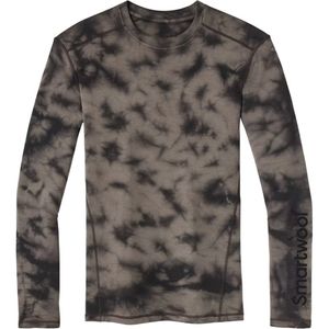 Smartwool Men's Merino 250 Base Layer Long Sleeve Crew - Black Marble Wash