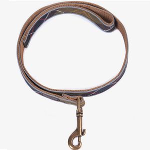 Barbour Reflective Tartan Dog Leash - Classic Tartan