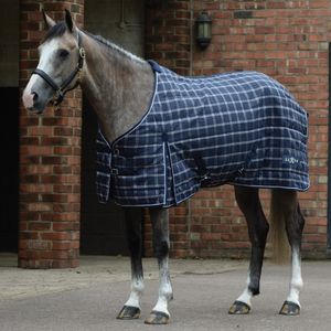 Saxon 1200D PP Stable Standard Neck Medium - Navy Plaid