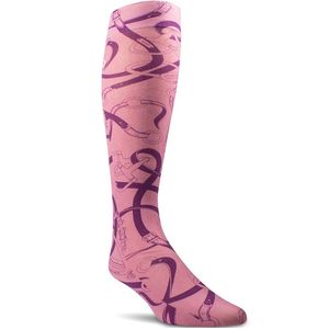 Ariat Women's AriatTEK  Ultrathin Tall Sock - Ash Rose
