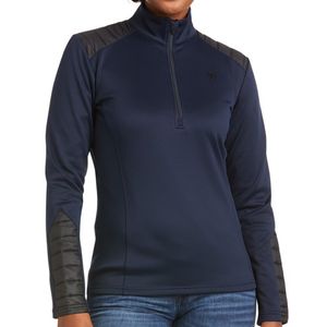 Ariat Women's Ismay 1/2 Zip Sweatshirt - Dark Sapphire
