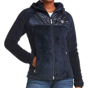 Ariat Women's Coalesce Hoodie Full Zip Sweatshirt - Dark Sapphire