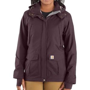 Carhartt Women's Storm Defender Relaxed Fit Heavyweight Jacket - Deep Wine