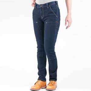 Dovetail Women's Maven Slim in Power Stretch Denim - Indigo