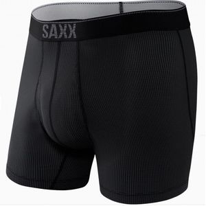 Saxx Quest Boxerbrief with Fly - Black II