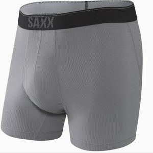 Saxx Quest Boxerbrief with Fly - Dark Charcoal II