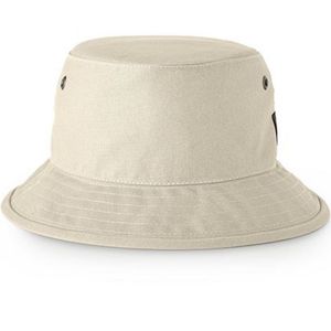 Tilley Waxed Cotton Bucket Hat - Natural