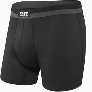 Saxx Sport Mesh Boxer Brief- Black