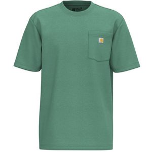 Carhartt Men's Loose Fit Heavyweight Pocket Short Sleeve T-Shirt - Seagreen