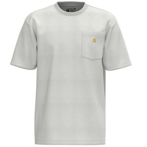 Carhartt Men's Loose Fit Heavyweight Pocket Short Sleeve T-Shirt - White
