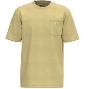 Carhartt Men's Loose Fit Heavyweight Pocket Short Sleeve T-Shirt - Pale Sun