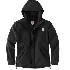 Carhartt Men's Storm Defender Loose Fit Heavyweight Jacket - Black