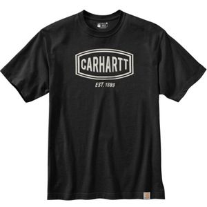 Carhartt Men's Loose Fit Heavyweight Short Sleeve Graphic T-Shirt - Black