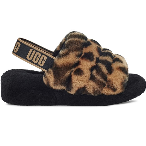 Ugg fluff 2025 yeah animal print