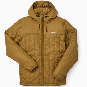Filson Men's Ultralight Hooded Jacket - Gold Ochre