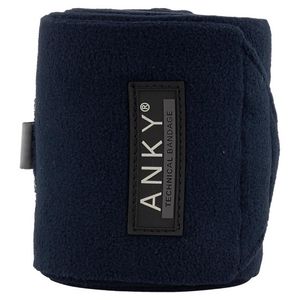 Anky Fleece Polo - Dark Navy