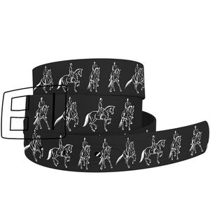 C4 Belt - Black Dressage Outline