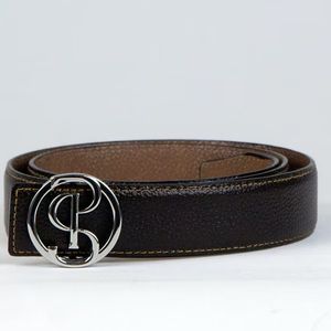 PS of Sweden Jacqueline Leather Belt - Coffee