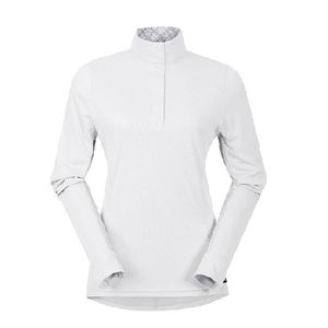 Kerrits Women's Encore Long Sleeve Show Shirt - White