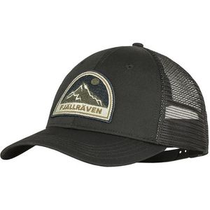 Fjallraven Unisex Badge Langtradarkeps Cap - Black