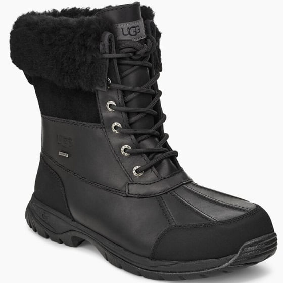 Black ugg boots mens discount