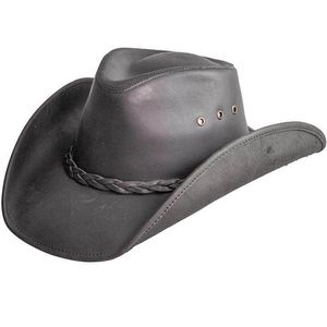 Head 'N Home Unisex Hollywood Cowboy Hat - Black