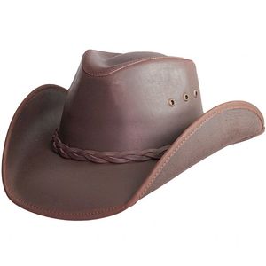 Head 'N Home Unisex Hollywood Cowboy Hat - Brown