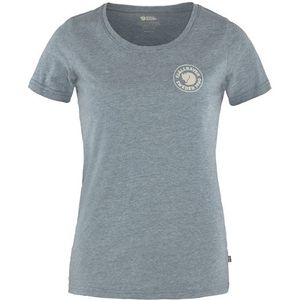 Fjallraven Women's  1960 Logo T-shirt - Indigo Blue-Melange