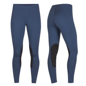 Kerrits Women's Flow Rise Kneepatch Performance Tight - Admiral