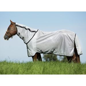 Amigo Stock Horse Fly Sheet - Silver/Black