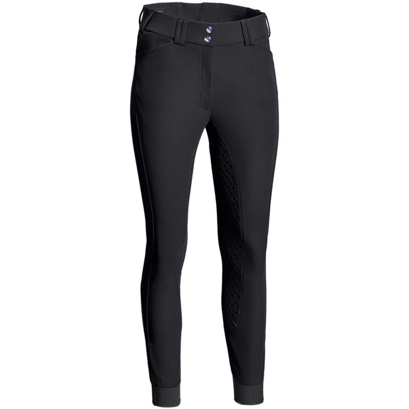 Ariat Women's Tri Factor Grip Full Seat Breech - Black