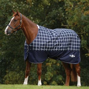 Saxon Defiant 600D Standard Neck Rain Sheet - Navy Plaid