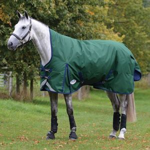 Weatherbeeta ComFiTec Plus Dynamic High Neck Rain Sheet - Hunter/Navy