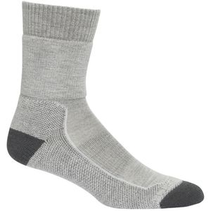 Icebreaker Women's Merino Hike+ Medium Crew Socks - Blizzard Heather