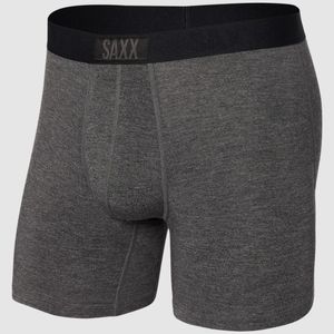 Saxx Men's Vibe Boxer Brief - Graphite Heather