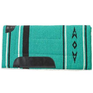 Weaver Straight Acrylic Saddle Pad - Emerald Green