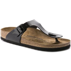 Birkenstock Gizeh Birko-Flor Black Patent (043661/043663)