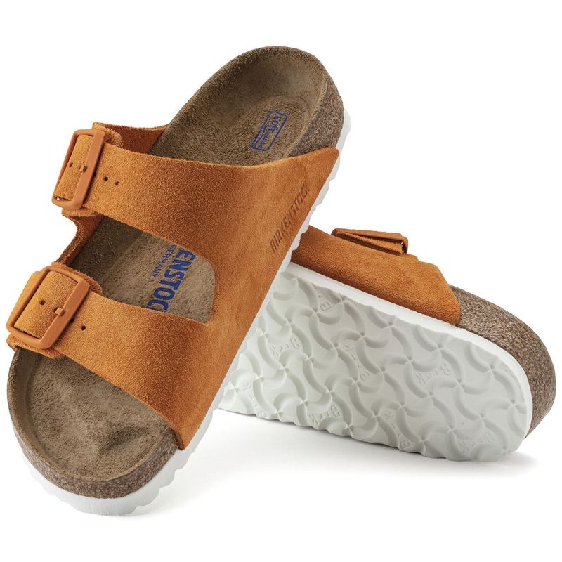 Arizona soft footbed hot sale suede leather mink