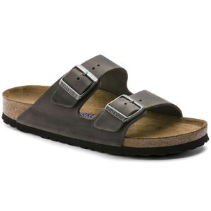 Birkenstock Arizona Soft-Footbed Oiled Leather Iron (552801)