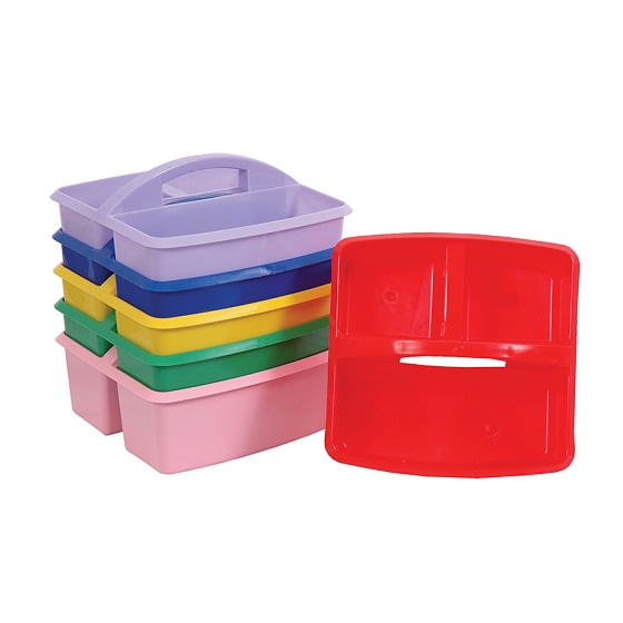 Plastic Grooming Tote Assorted