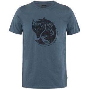 Fjallraven Men's Arctic Fox T-Shirt - Indigo Blue